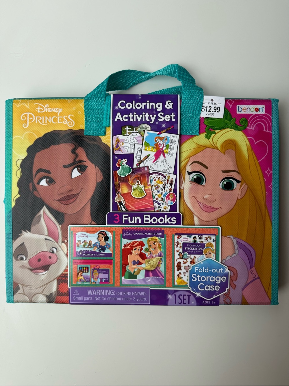 Coloring & Activity Set - Teal Handle